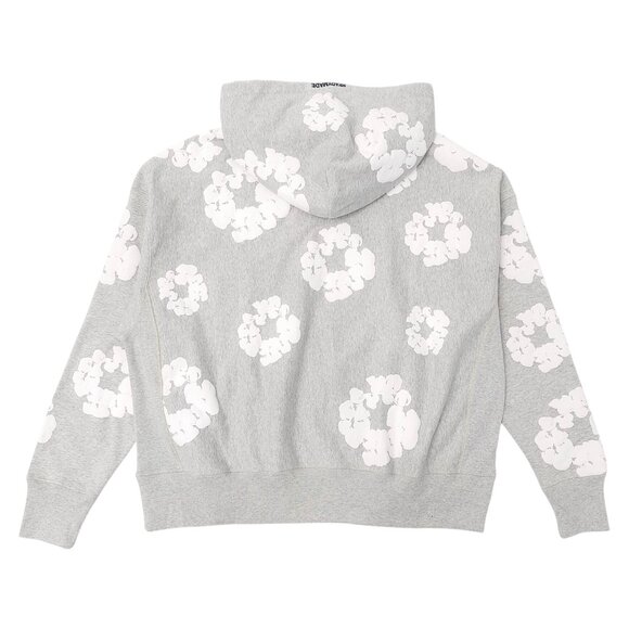 READYMADE x Denim Tears Cotton Wreath Hoodie Sweatshirt Grey - Picture 2 of 4